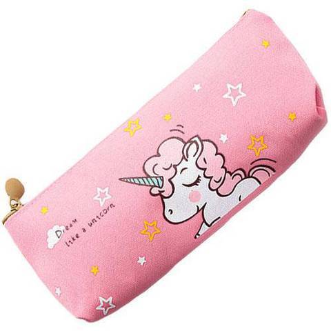 Pink Unicorn Pencil Case